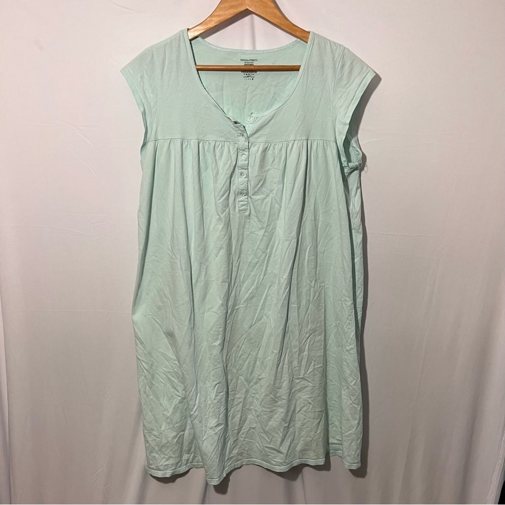 Womens Small Sleeveless Nightgown Nightshirt Vintage